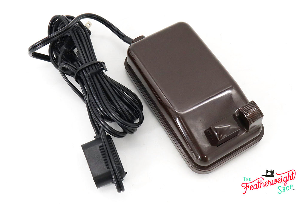 Foot Controller, Brown Singer (Vintage Original)