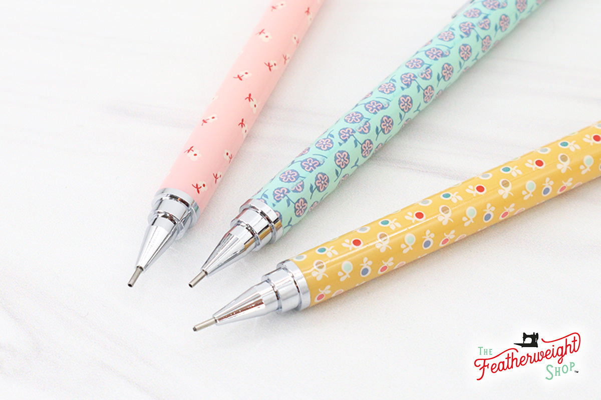 Mechanical Pencil Set BUSY BEE by Lori Holt (Set of 3)