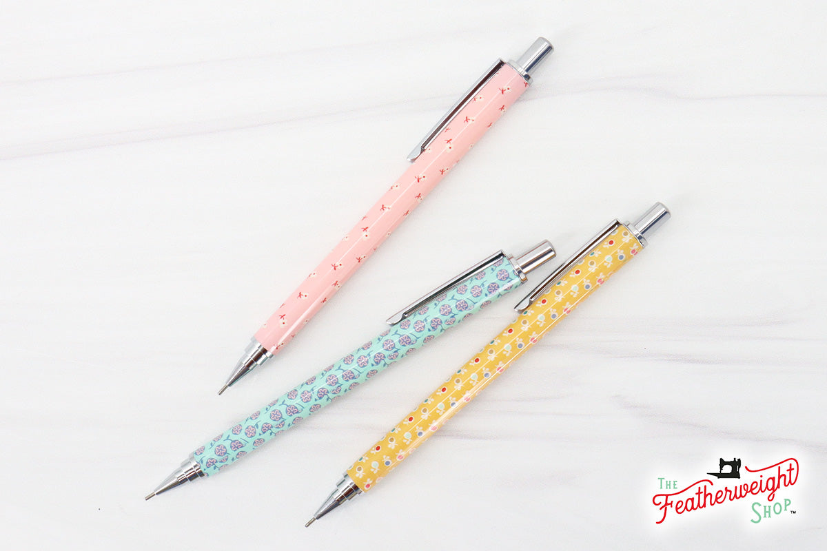 Mechanical Pencil Set BUSY BEE by Lori Holt (Set of 3)