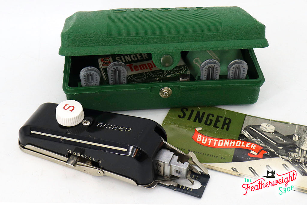 Singer Featherweight 221 222 Buttonholer Attachment – The Singer 