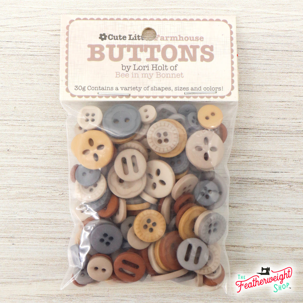 Buttons, Farmhouse Cute Little Button Packet by Lori Holt – The 