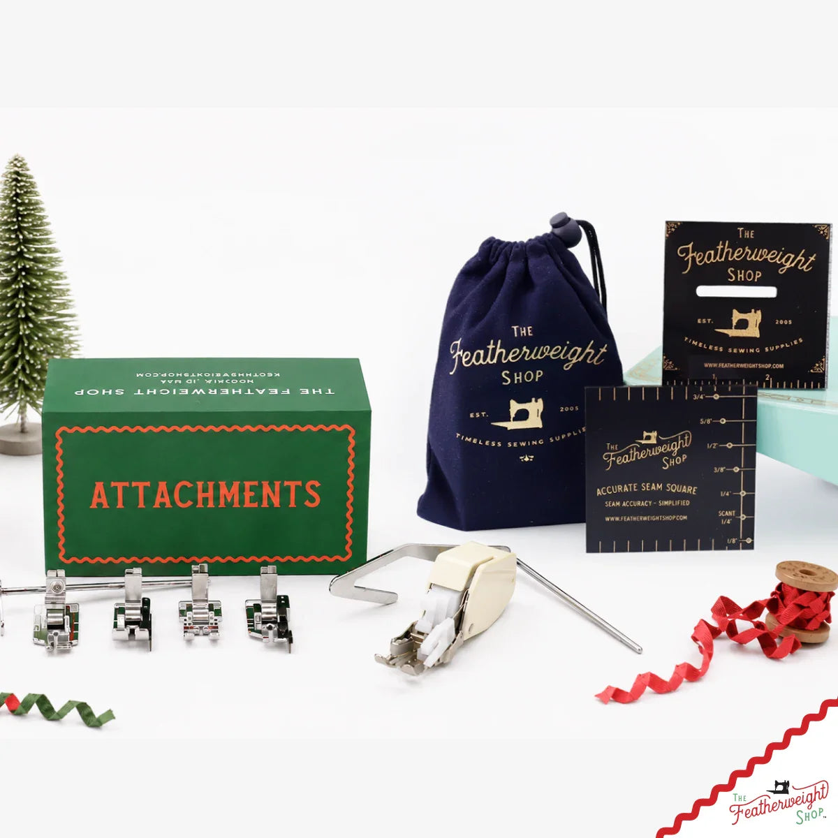 Perfect Seams Set — Quilter's Attachment Set and Accurate Seam Guide Complete Set