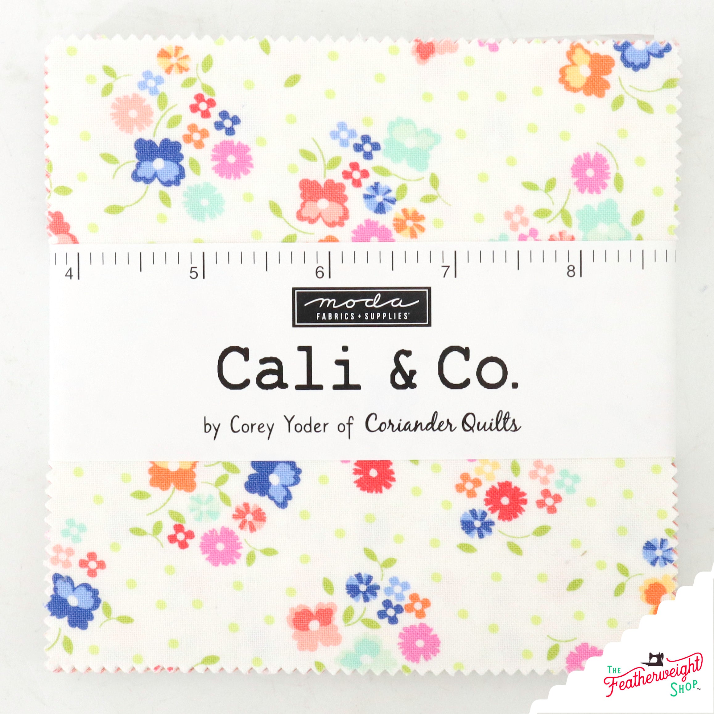 Fabric, Cali & Co. by Corey Yoder of Coriander Quilts for Moda - 5" CHARM PACK