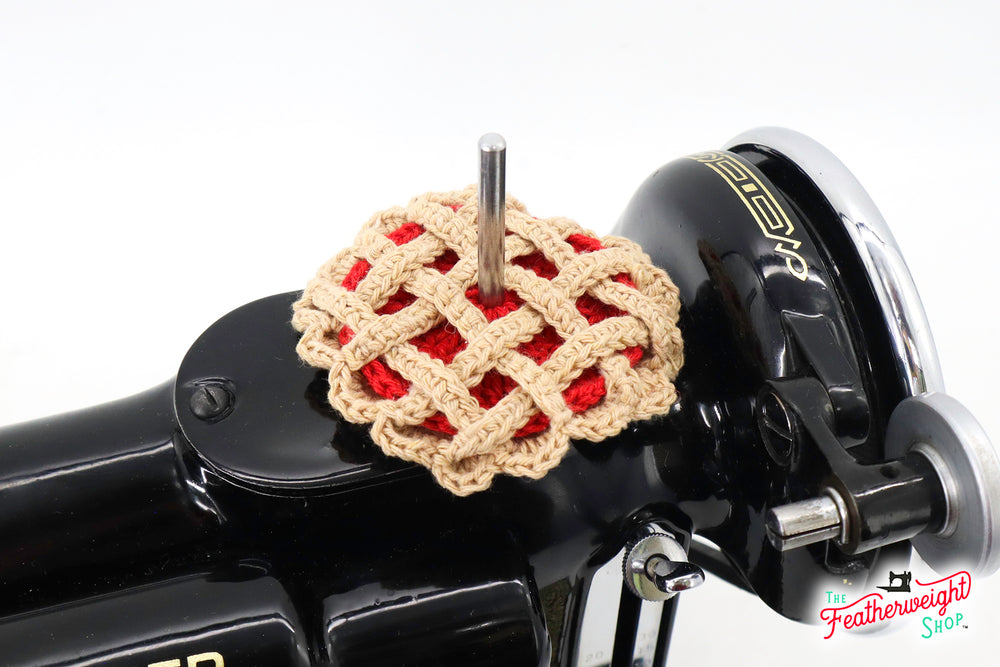 Singer Featherweight 221 222 Spool Pin Doily Leaf – The Singer ...