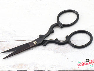 Load image into Gallery viewer, Scissors, Classy Sewing Embroidery Scissors - Blackside Finish