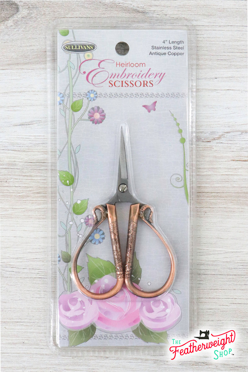 Scissors, Classy Sewing Embroidery Scissors - Antique Oriental