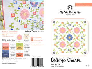 Load image into Gallery viewer, Pattern, Cottage Charm Quilt by My Sew Quilty Life (digital download)