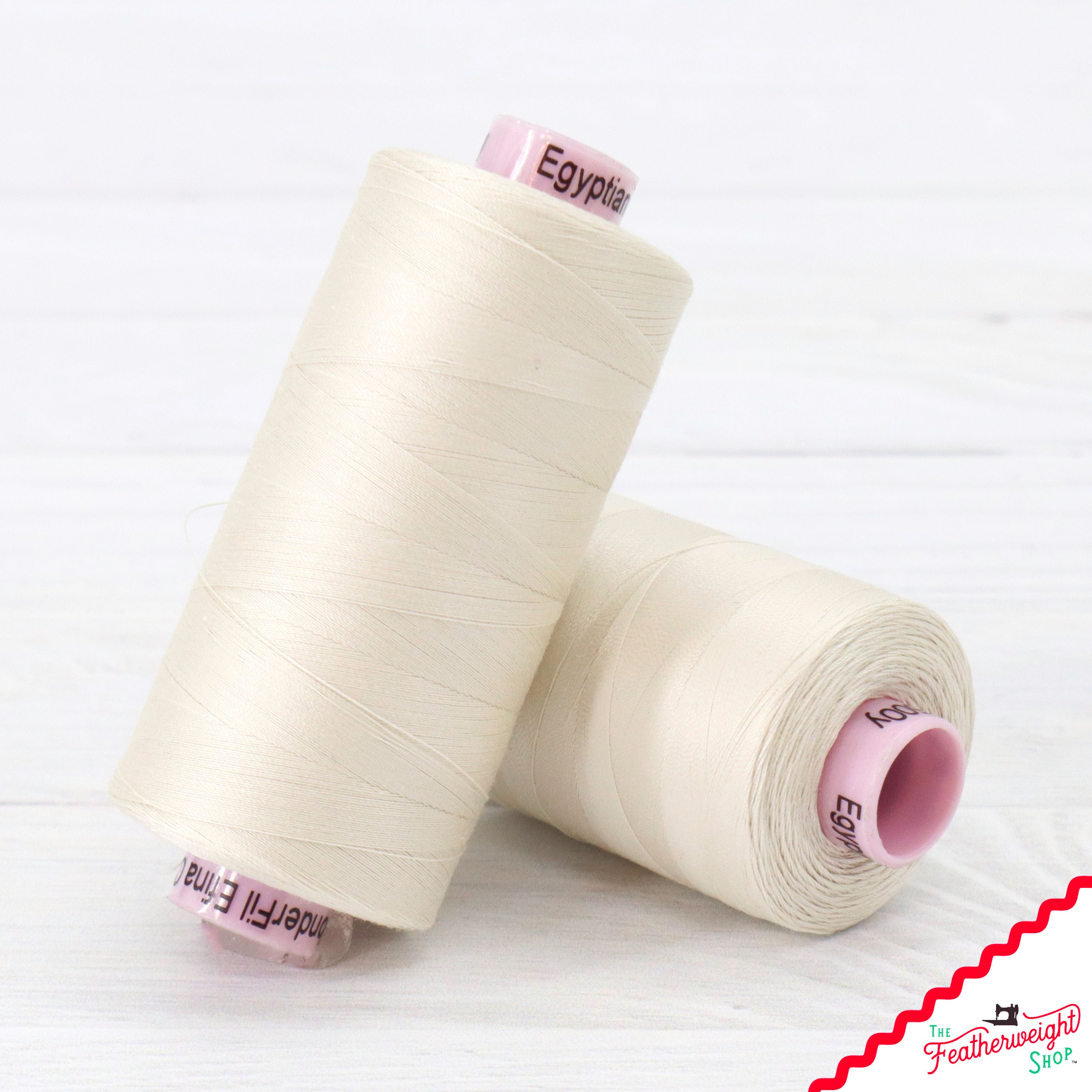 Thread Spool, Wonderfil 60wt 100% Egyptian Long-Strand Cotton - 1500 yds