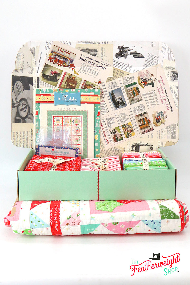 Quilt Kit, Cozy Christmas Applique' (Templates Included)