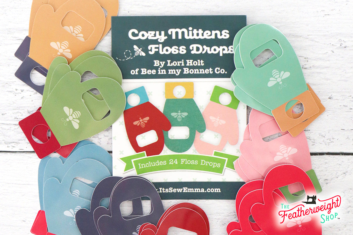 Floss Drops, Cozy Mittens by Lori Holt