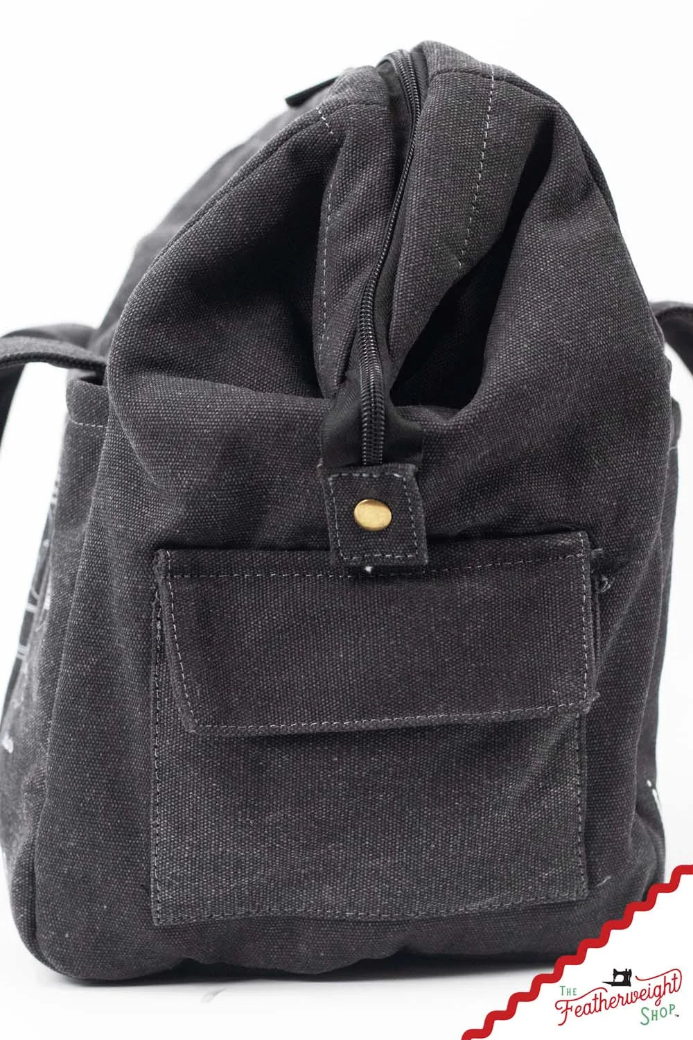 BAG, Padded TRAVEL fits Singer Featherweight 221 & 222 - BLACK
