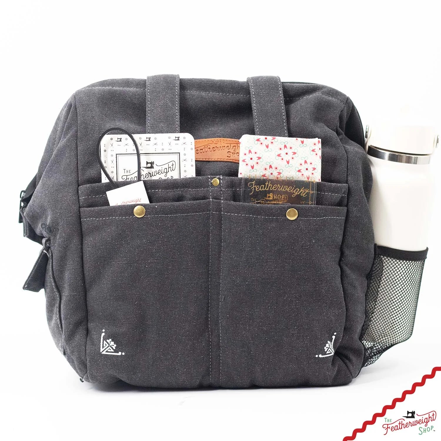 BAG, Padded TRAVEL fits Singer Featherweight 221 & 222 - BLACK