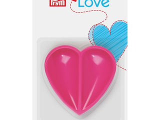 Load image into Gallery viewer, Magnetic Pin Cushion, PINK Heart &amp; White Polka Dot