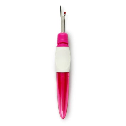 Seam Ripper, Large LOVE Pink & White Ergonomic Design