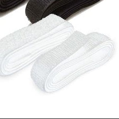 Hook & Loop Fastener, 3/4" - 1yd - WHITE