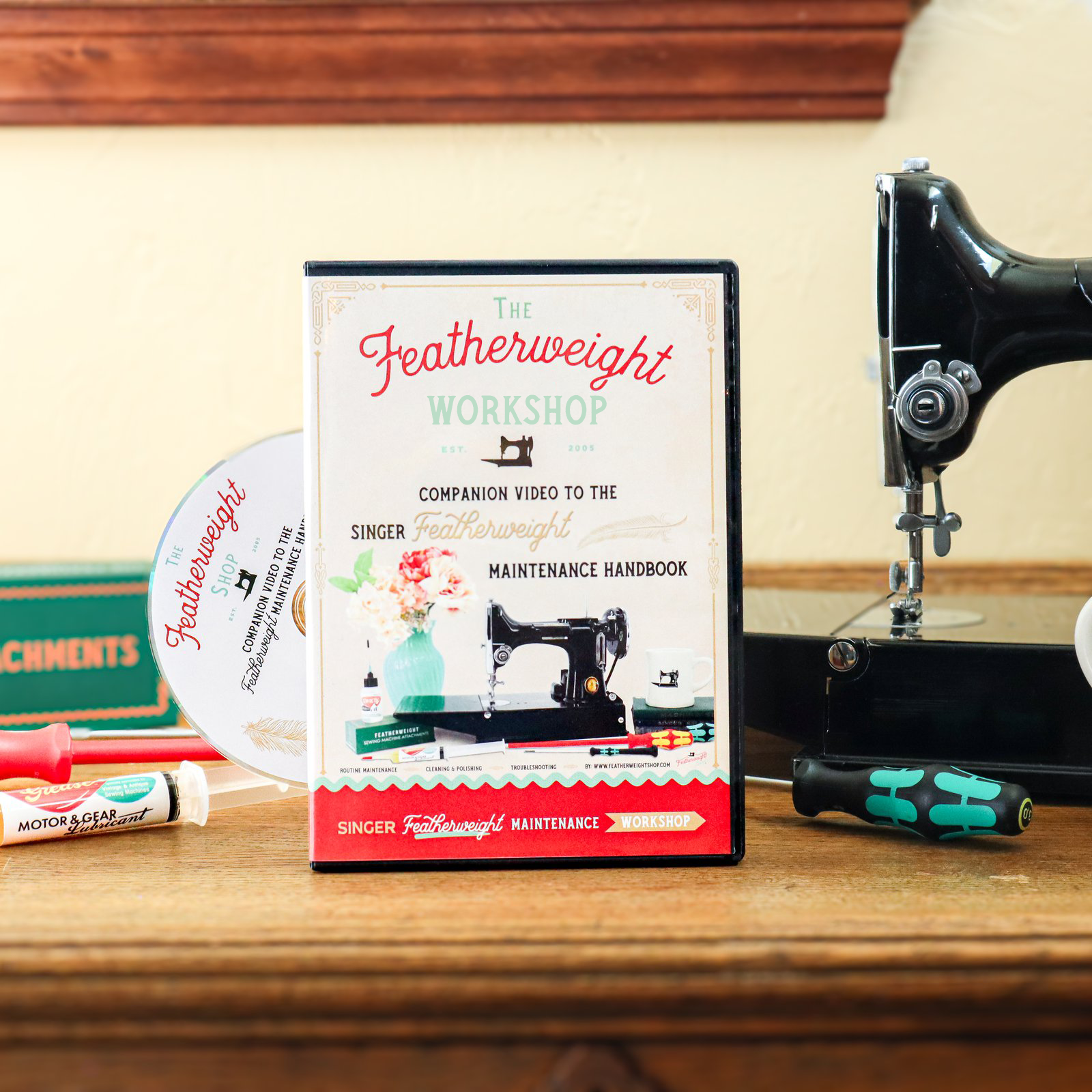 DVD, Singer Featherweight Maintenance Workshop