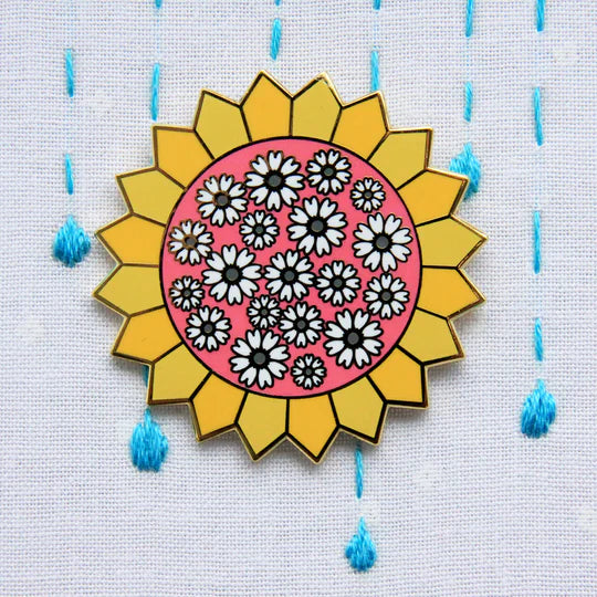 Needle Minder, SUNNY DAISY DRESDEN by Flamingo Toes