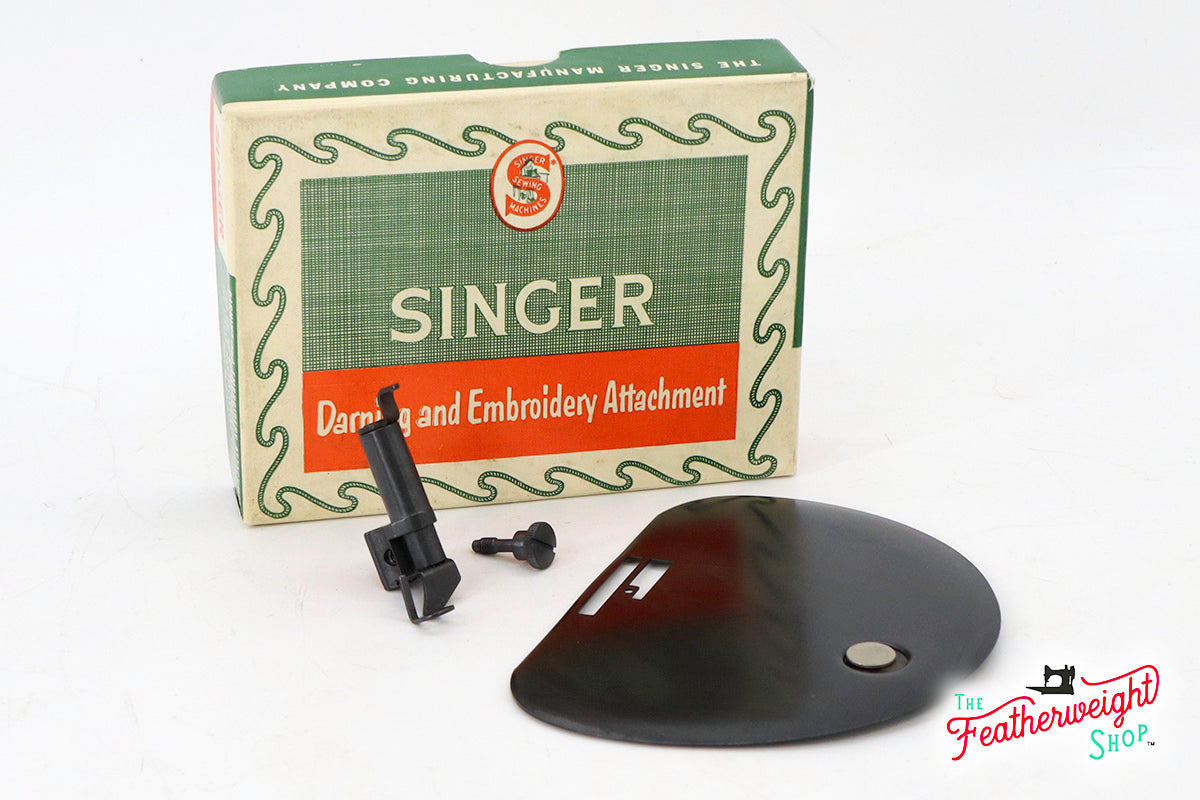 Darning & Embroidery Attachment Boxed Set, Singer (Vintage Original)