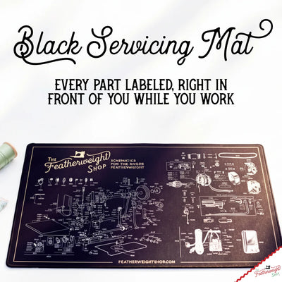 Servicing Mat, Featherweight Schematic