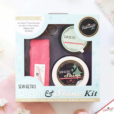 SEW-RETRO Clean & Shine KIT for Vintage Sewing Machine