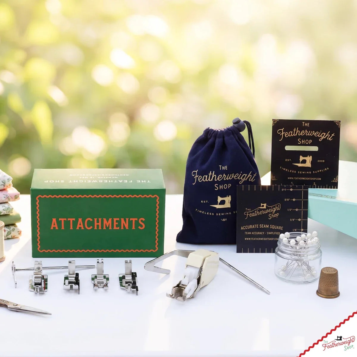 Perfect Seams Set — Quilter's Attachment Set and Accurate Seam Guide Complete Set