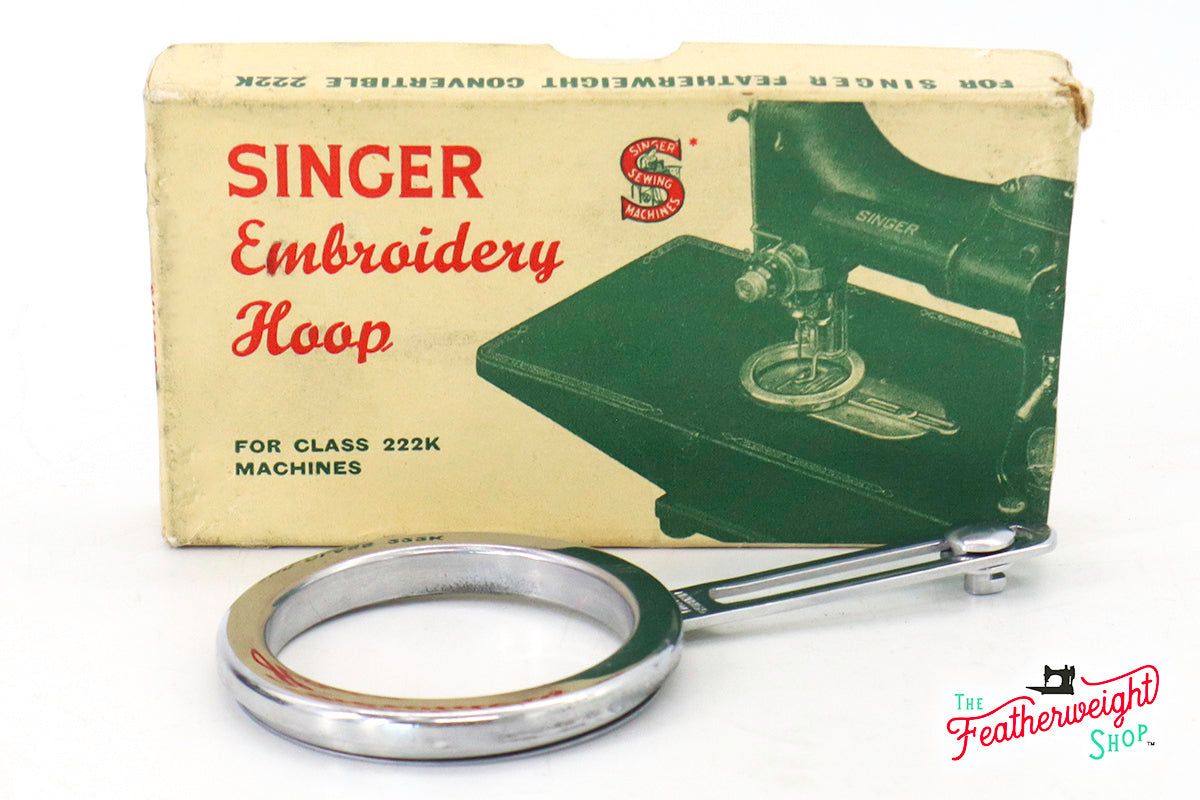 Embroidery Hoop, Singer Featherweight 222 - Vintage