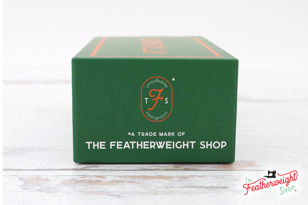 Attachments Box EMPTY, Singer Featherweight – The Singer