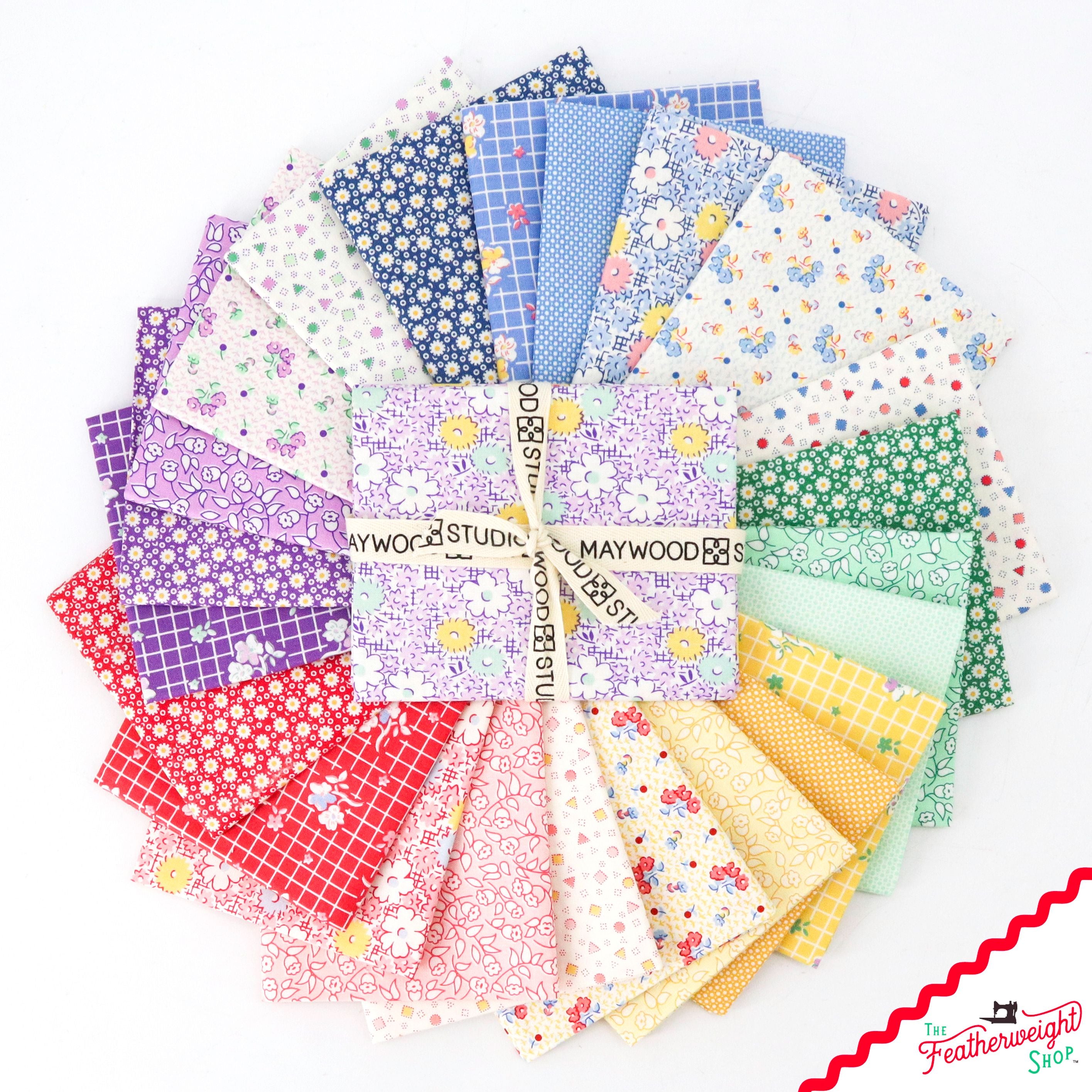 Fabric, Dilly Dally Kim's Cause Collection by Maywood Studio - FAT QUARTER BUNDLE