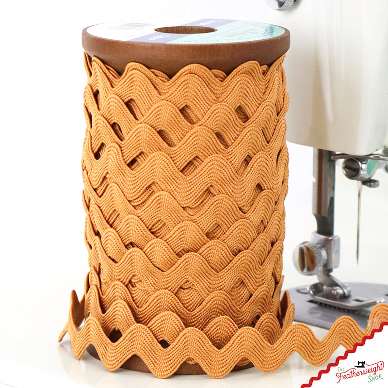 5/8" Inch Cider VINTAGE TRIM Large RIC RAC by Lori Holt (by the yard)