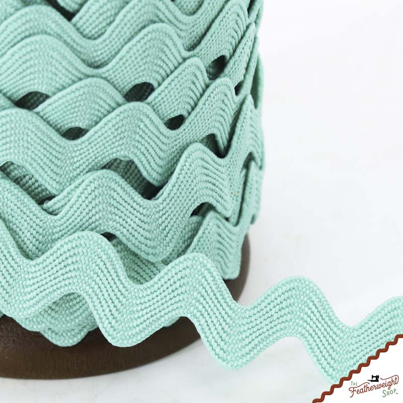 5/8" Inch SEA GLASS VINTAGE TRIM Large RIC RAC by Lori Holt (by the yard)