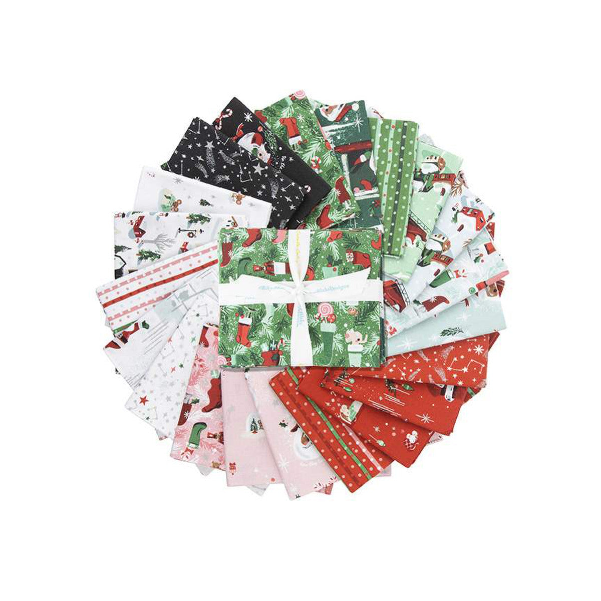 Fabric, Twas - FAT QUARTER BUNDLE