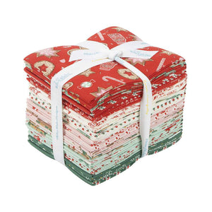 Fabric, Holiday Cheer by My Mind's Eye- FAT QUARTER BUNDLE