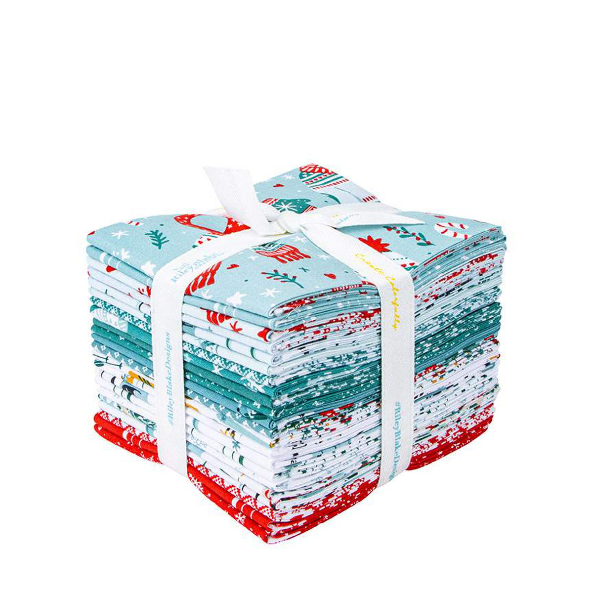 Fabric, Winter Ski Hill - FAT QUARTER BUNDLE