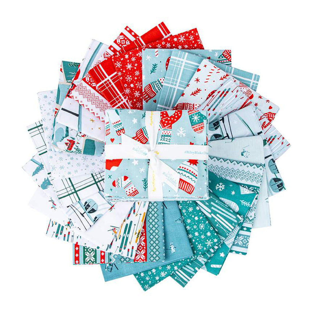 Christmas Magic - Fat Quarter 16pc/bundle - By Kelly Rae Roberts For Benartex Fabrics - Sold By The Bundle - In Stock Ships outlet Today