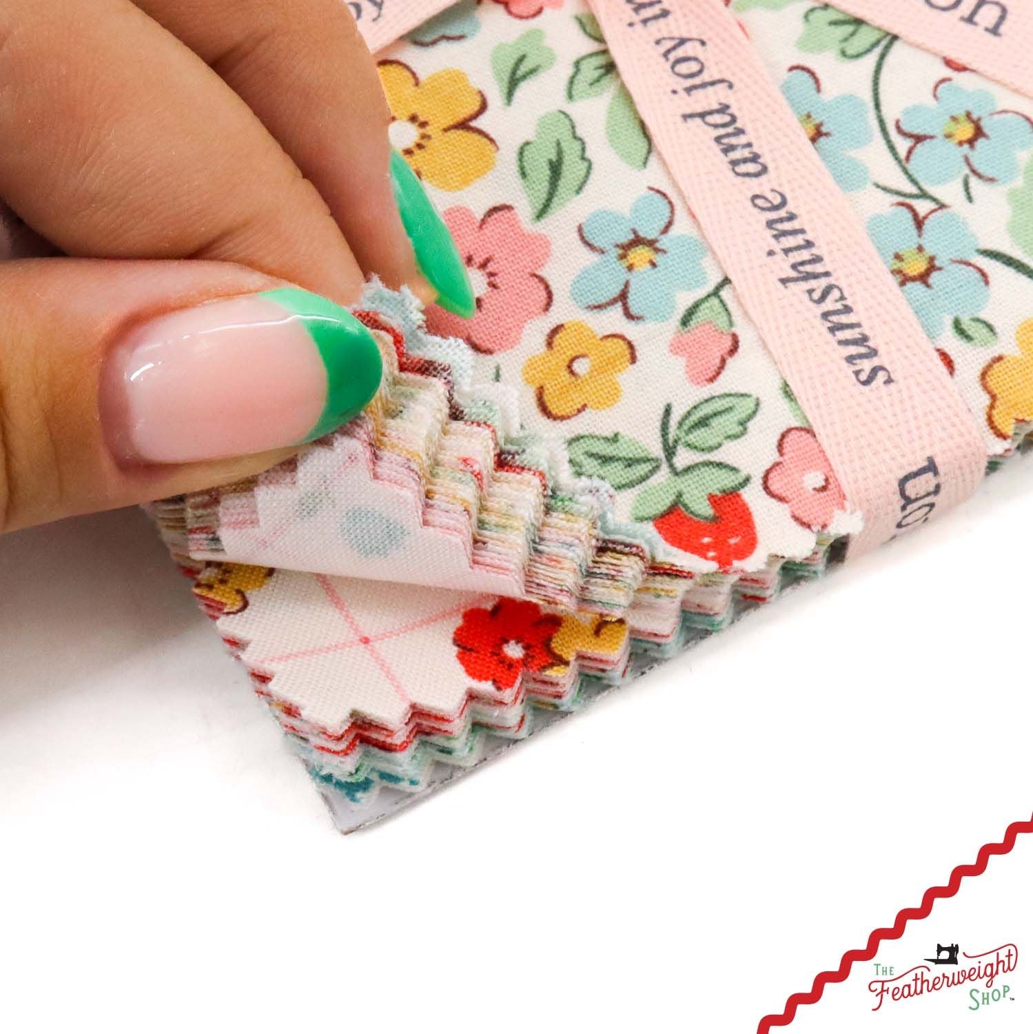 Fabric, Farmhouse Fancy by Elea Lutz for Poppie Cotton - 5" Stacker