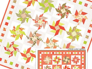 Load image into Gallery viewer, PATTERN, Strawberry Swirl Quilt by Fig Tree &amp; Co.