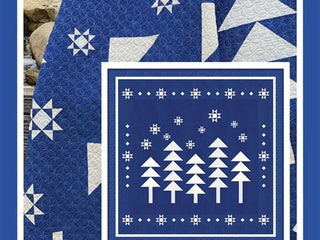 Load image into Gallery viewer, PATTERN, Winter Walk in the Woods Quilt by Fig Tree &amp; Co.