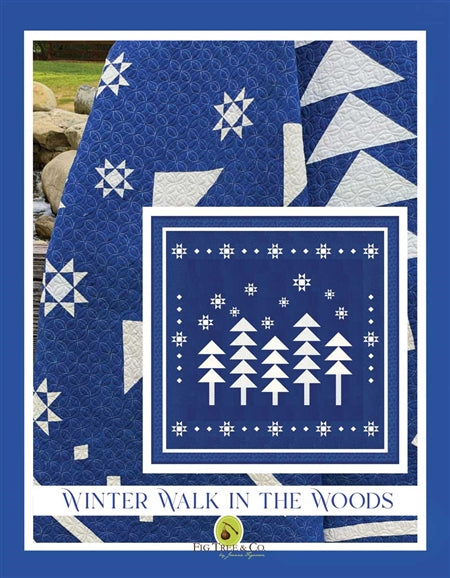 PATTERN, Winter Walk in the Woods Quilt by Fig Tree & Co.