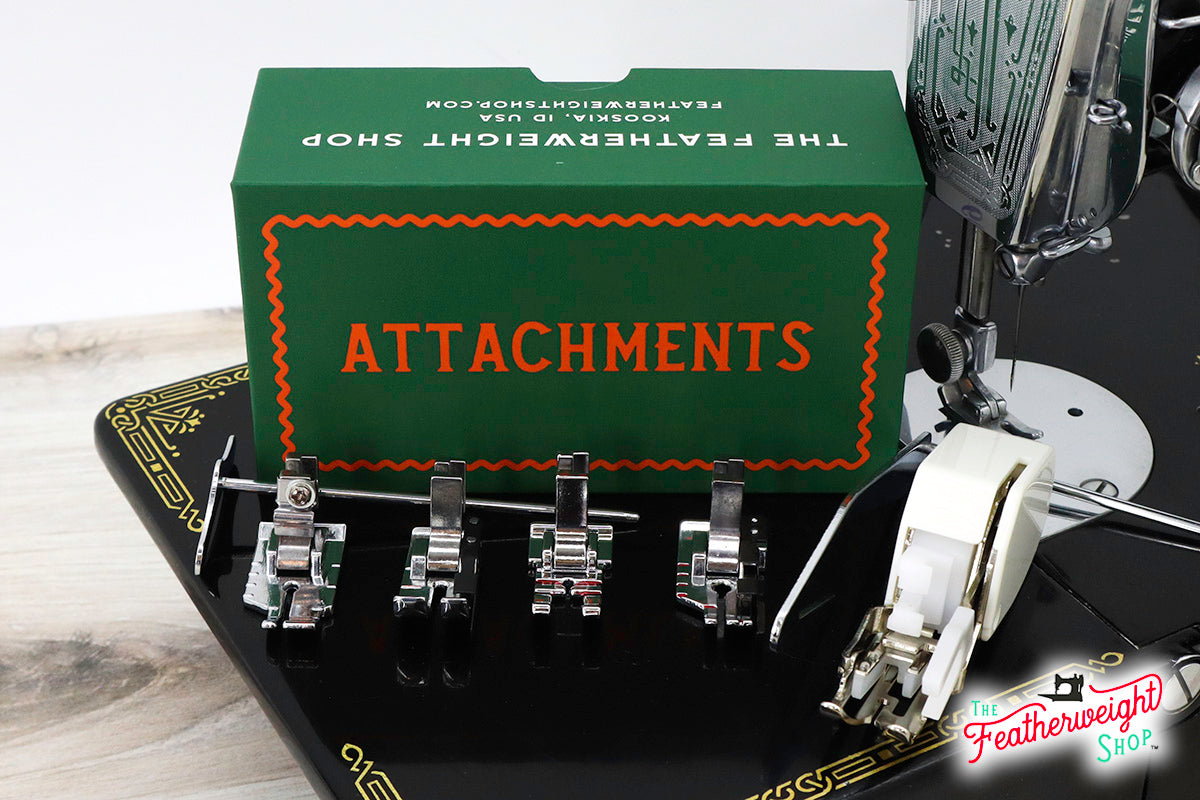 Attachments Box Empty, Singer Featherweight (New) – The Singer