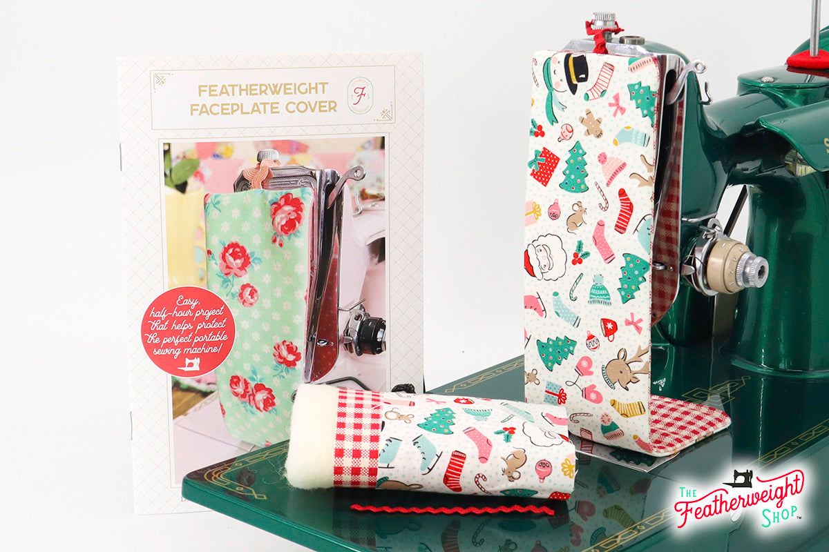 KIT, Featherweight Faceplate CHRISTMAS Cover & Pattern