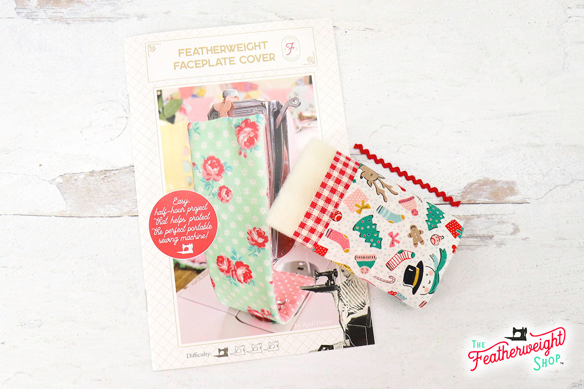 KIT, Featherweight Faceplate CHRISTMAS Cover & Pattern