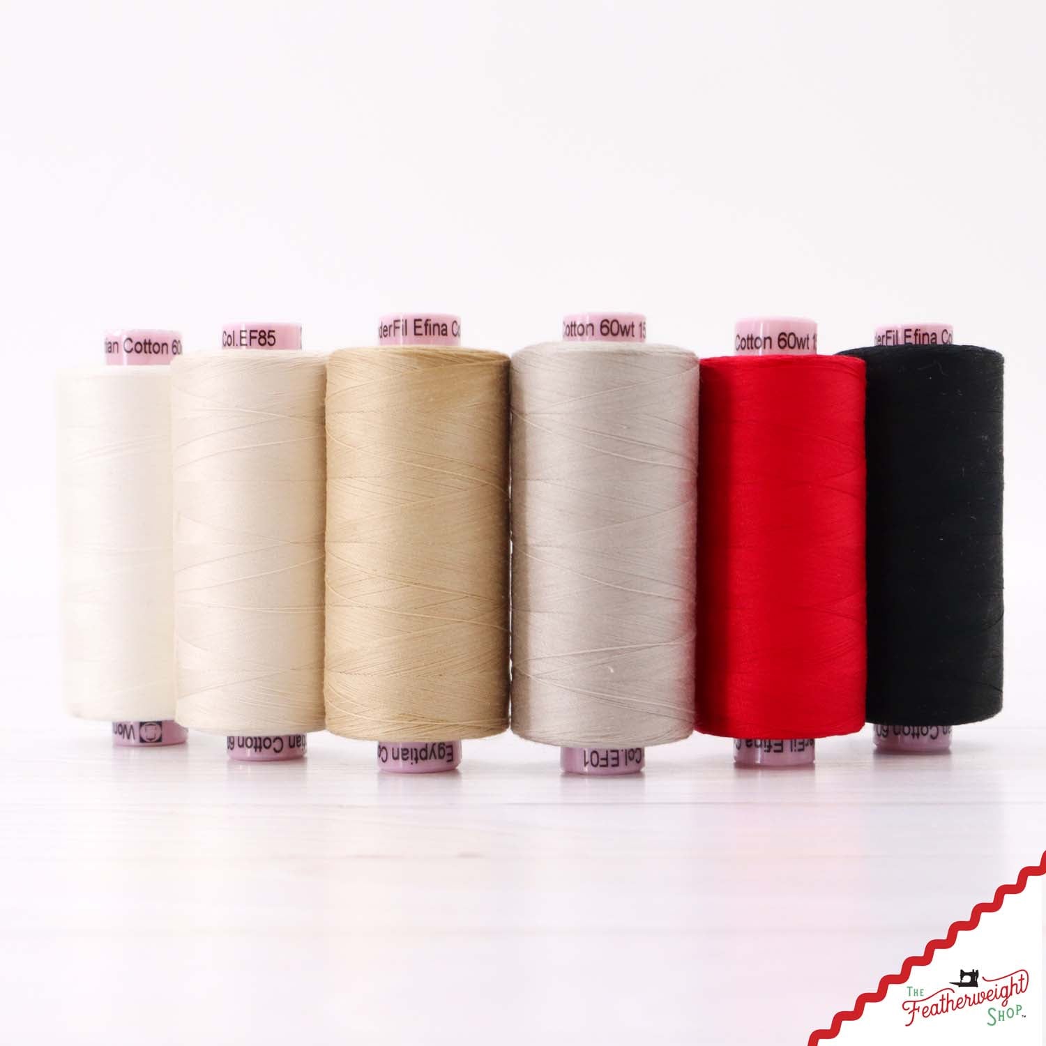 Thread Spool, Wonderfil 60wt 100% Egyptian Long-Strand Cotton - 1500 yds