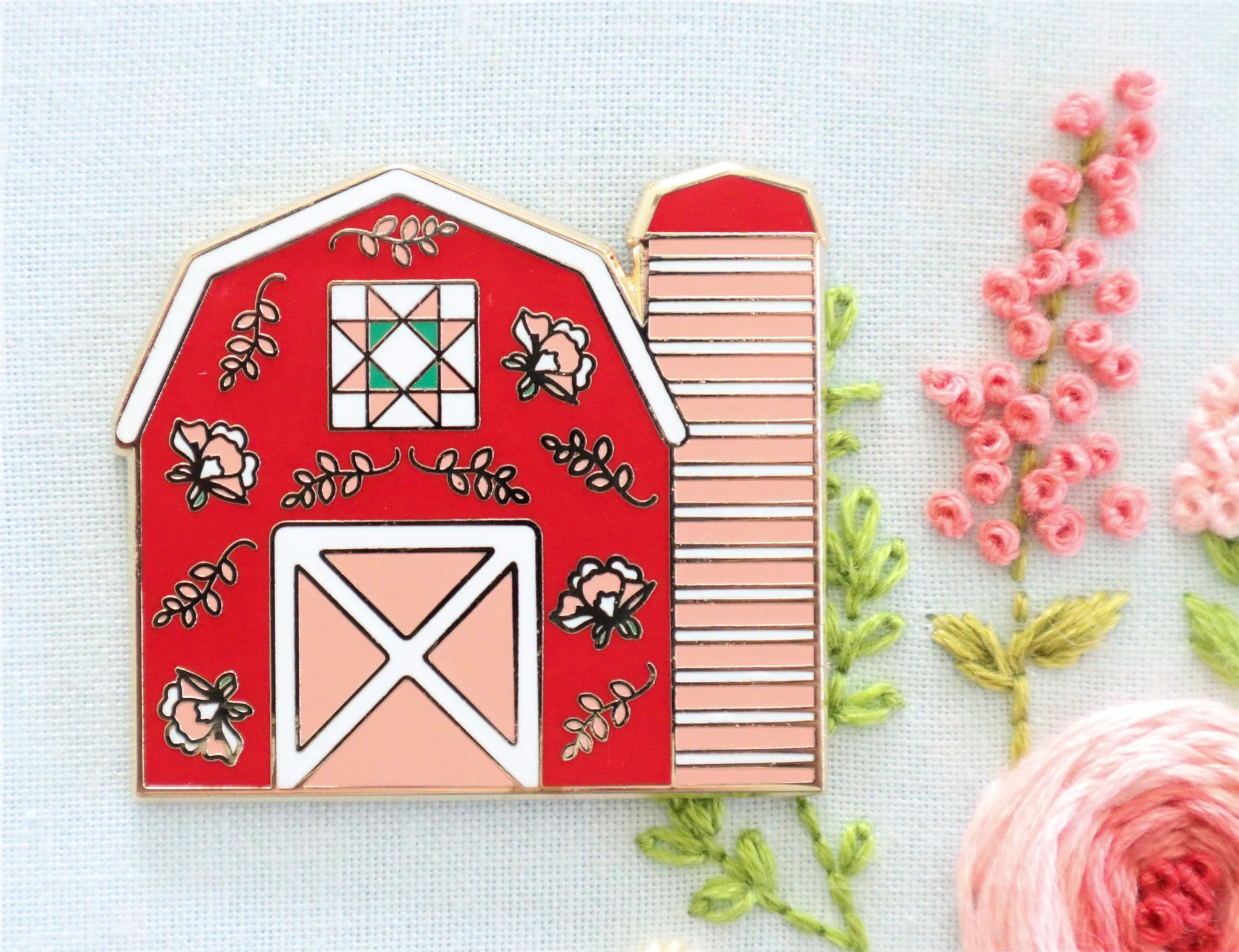 Needle Minder, SWEET ACRES BARN by Flamingo Toes