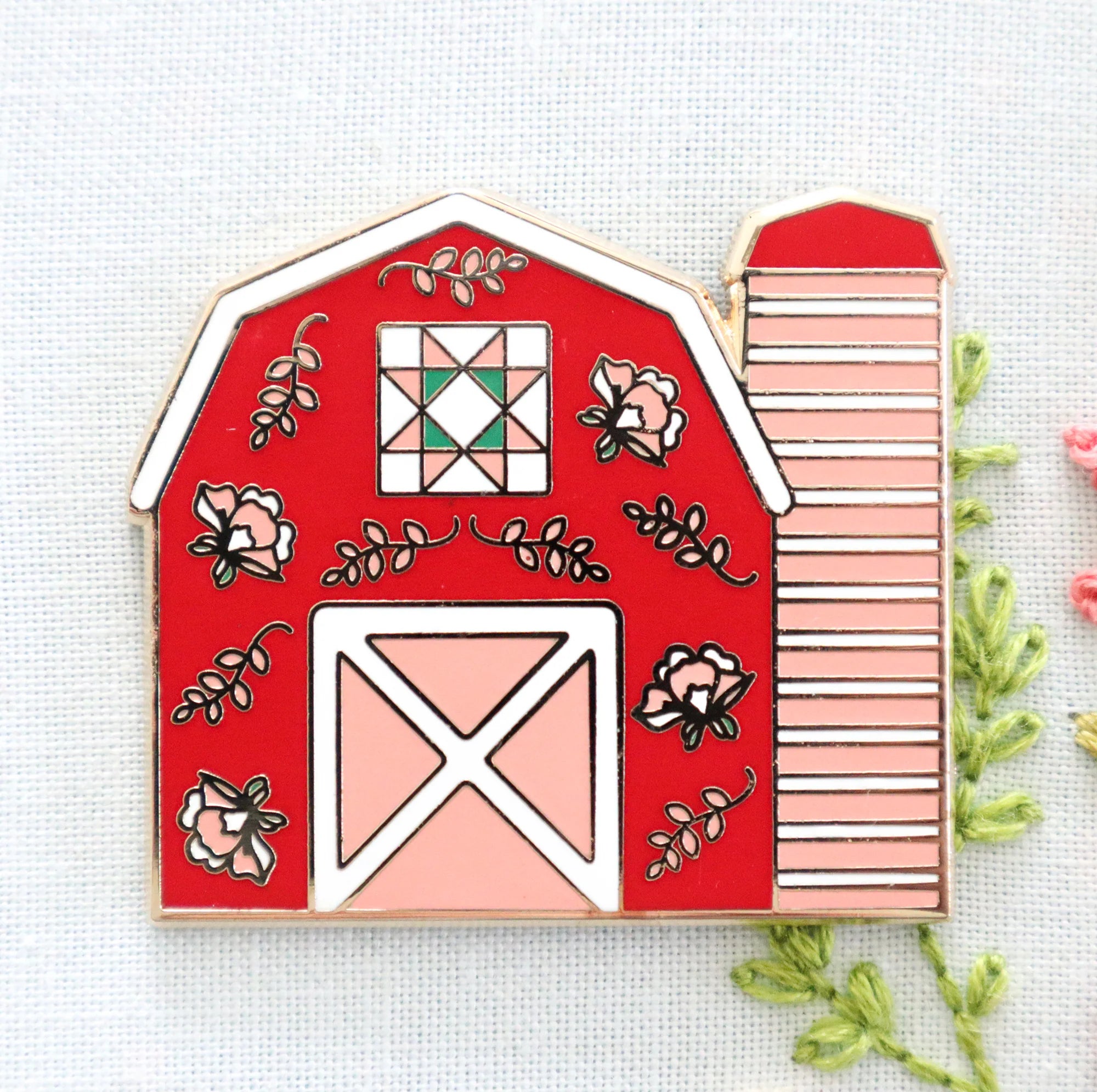 Needle Minder, SWEET ACRES BARN by Flamingo Toes