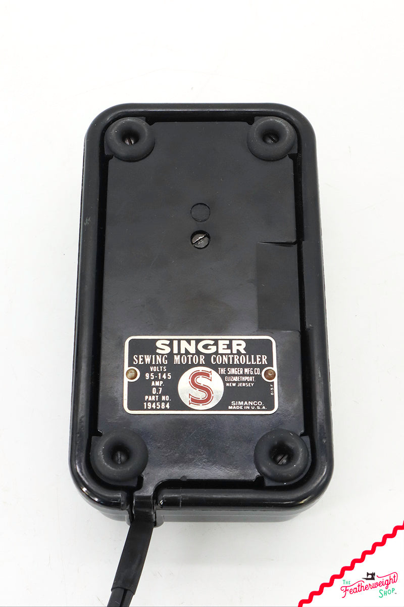 Singer Featherweight 221 Foot Pedal Rewiring Service – The