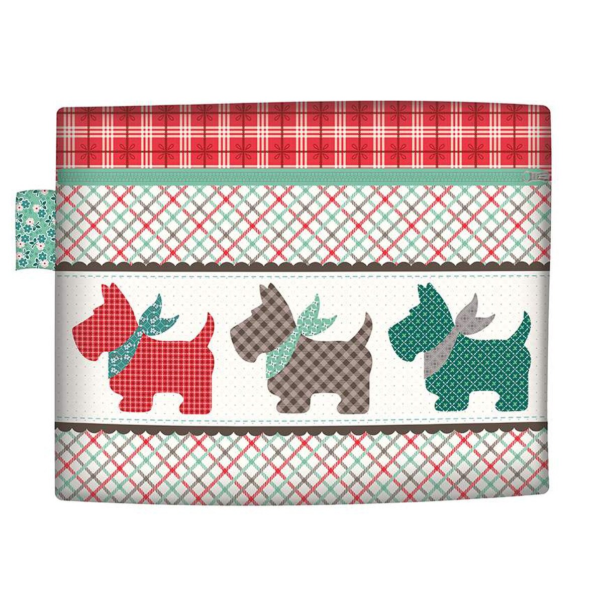 KIT, Prairie Home Zippy Bags 3 Panel & Happy Zippers by Lori