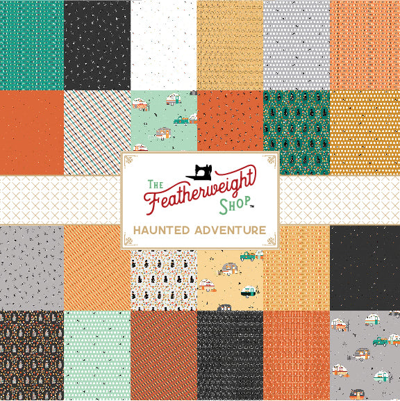 Fabric, Haunted Adventure by Flamingo Toes - 5" Stacker