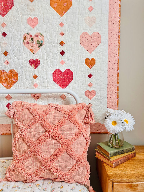 PATTERN, Heart on a String Quilt By My Sew Quilty Life