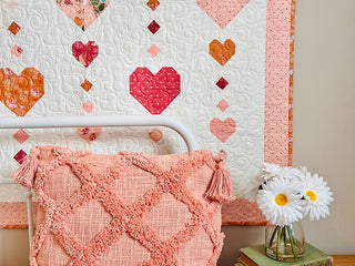 Load image into Gallery viewer, PATTERN, Heart on a String Quilt By My Sew Quilty Life