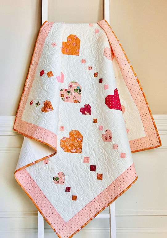 PATTERN, Heart on a String Quilt By My Sew Quilty Life